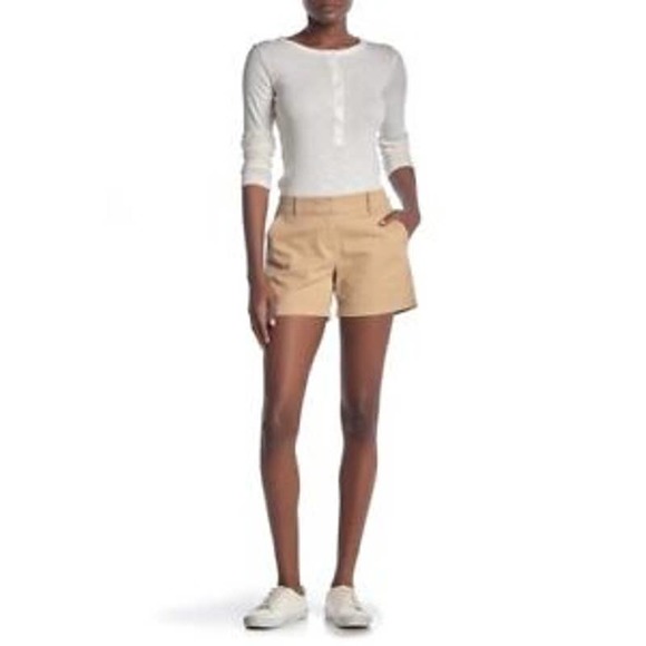 J. Crew Factory Pants - J. Crew Factory Womens Chino Broken In Shorts Khaki Tan Size 8